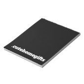 Bloc-note Entreprise Corporative Élégante Moderne Minimalist (Tourné)