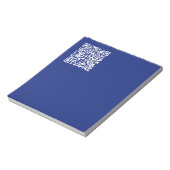 Bloc-note Entrez l'URL du code QR généré instantanément | Bl (Tourné)