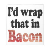 Bloc-note Enveloppe Bacon (Devant)