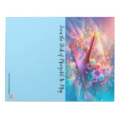 Bloc-note Enveloppe de courrier postal rêveuse (Devant)