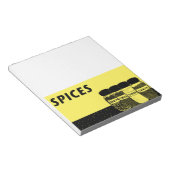 Bloc-note Épices (Incliné)