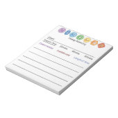 Bloc-note Équilibrage énergétique de Crystal Chakra (Tourné)