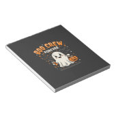 Bloc-note Équipage Boo pour toujours Halloween Ghost Design_ (Incliné)