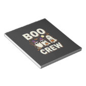 Bloc-note Équipe Boo fantômes de Halloween Conception vector (Incliné)