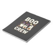 Bloc-note Équipe Boo fantômes de Halloween Conception vector (Tourné)