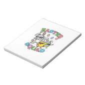 Bloc-note Équipe de Pâques Lapin Œuf Poussin Dab Équipage Co (Tourné)