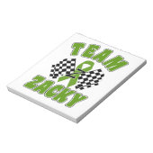 Bloc-note Équipe Zacky (Tourné)