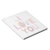 Bloc-note Eric Carle | Caterpillar I Love You (Incliné)