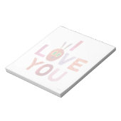 Bloc-note Eric Carle | Caterpillar I Love You (Tourné)