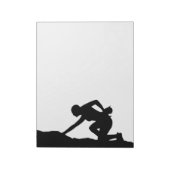 Bloc-note Escalade rock Silhouette (Tourné)