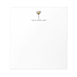 Bloc-note Espresso Martini