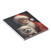 Bloc-note Esquimau américain avec Noël Festif du Père Noël (Incliné)