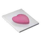 Bloc-note Essayez de nouveau coeur candy (Incliné)