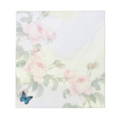 Bloc-note esthétique éphémère conception rose (Devant)