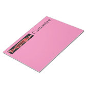 Bloc-note Esturgeon rouge Thunder_Cove noir (Incliné)