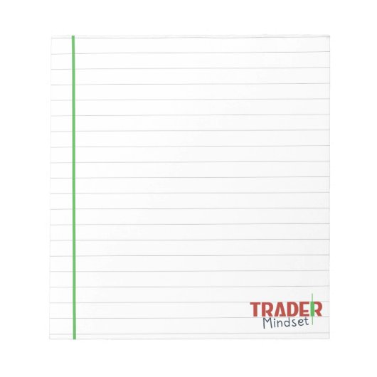 Bloc-note État d'esprit du trader – Trading axé sur la disci (Devant)