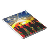 Bloc-note États-Unis en honneur (Incliné)