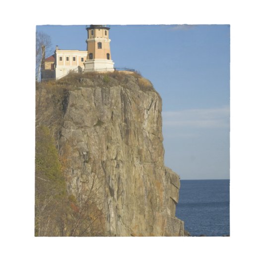 Bloc-note États-Unis, Minnesota. Phare de Split Rock sur le (Devant)