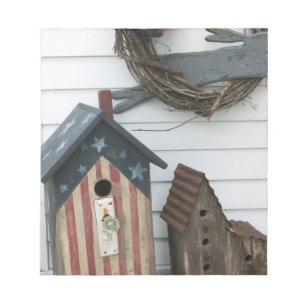 Bloc-note États-Unis, Missouri, Herman : Niche à oiseaux pat