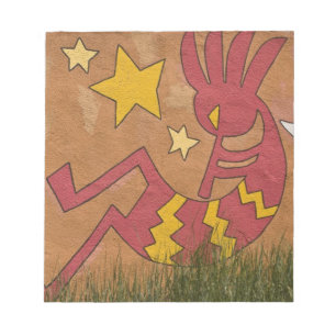 Bloc-note États-Unis, Nouveau-Mexique, Santa Fe. Peinture mu