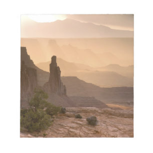 Bloc-note États-Unis; Utah; Parc national de Canyonlands. Vu