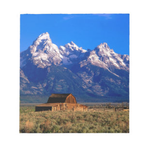 Bloc-note États-Unis, Wyoming, Parc national de Grand Teton,
