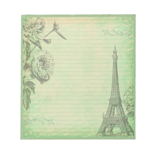 Bloc-note Été à Paris (Devant)