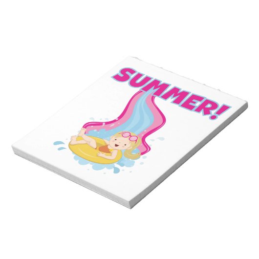 Bloc-note Été blond de fille (Tourné)