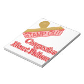 Bloc-note Éteindre l'insuffisance cardiaque congestive (Tourné)