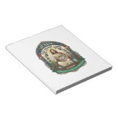 Bloc-note étiquette de paquet de graines de Jésus étiquette  (Incliné)