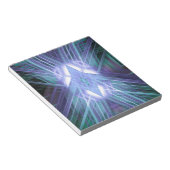 Bloc-note étoile bleue brillante (Incliné)