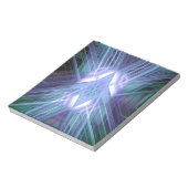 Bloc-note étoile bleue brillante (Tourné)