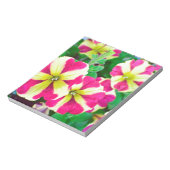 Bloc-note Étoile de Bourgogne Petunias (Tourné)