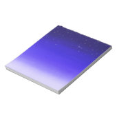 Bloc-note Étoiles scintillantes à la nuit (Tourné)