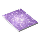Bloc-note Étoiles Violettes de Lavande (Incliné)