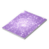 Bloc-note Étoiles Violettes de Lavande (Tourné)