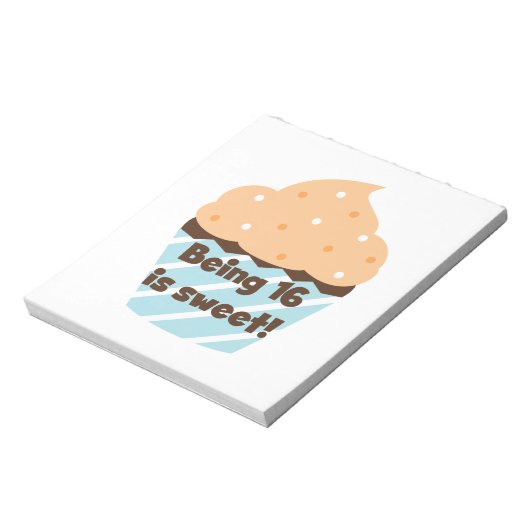 Bloc-note Etre 16 est Sweet Anniversaire T-shirts et cadeaux (Tourné)