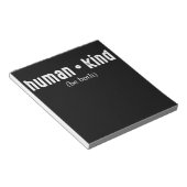 Bloc-note Être Humain (Incliné)
