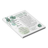 Bloc-note Eucalyptus Essential Oils Start Guide (Incliné)