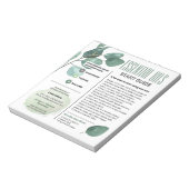 Bloc-note Eucalyptus Essential Oils Start Guide (Tourné)