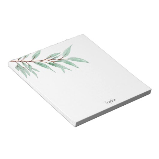 Bloc-note Eucalyptus Feuilles (Incliné)