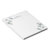 Bloc-note Eucalyptus Simple Personnalisé (Incliné)