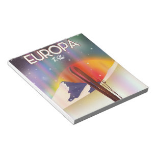 Bloc-note Europa - Lune de Jupiter Art spatial.