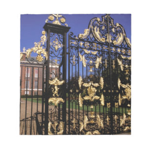 Bloc-note Europe, Angleterre, Londres. Porte dorée à l'extér