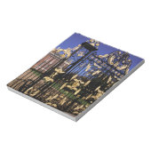 Bloc-note Europe, Angleterre, Londres. Porte dorée en dehors (Tourné)