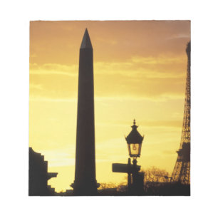Bloc-note Europe, France, Paris, Place de la Concorde.