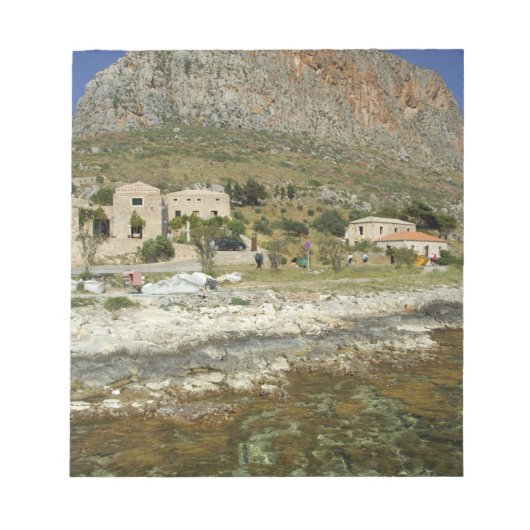 Bloc-note Europe, Grèce, Péloponnèse, Monemvasia. Les 2 (Devant)