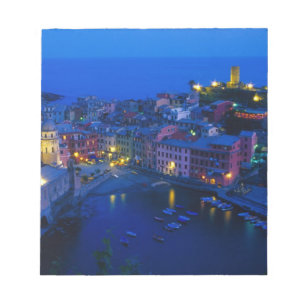 Bloc-note Europe, Italie, Cinque Terre, Vernazza. Côte escar