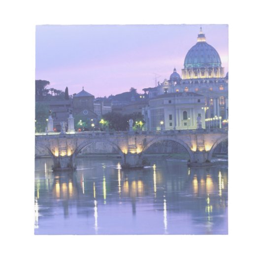 Bloc-note Europe, Italie, Rome, Le Vatican. St-Pierre & (Devant)