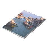 Bloc-note Europe, Italie, Venise. Bateaux à l'arrivée (Tourné)